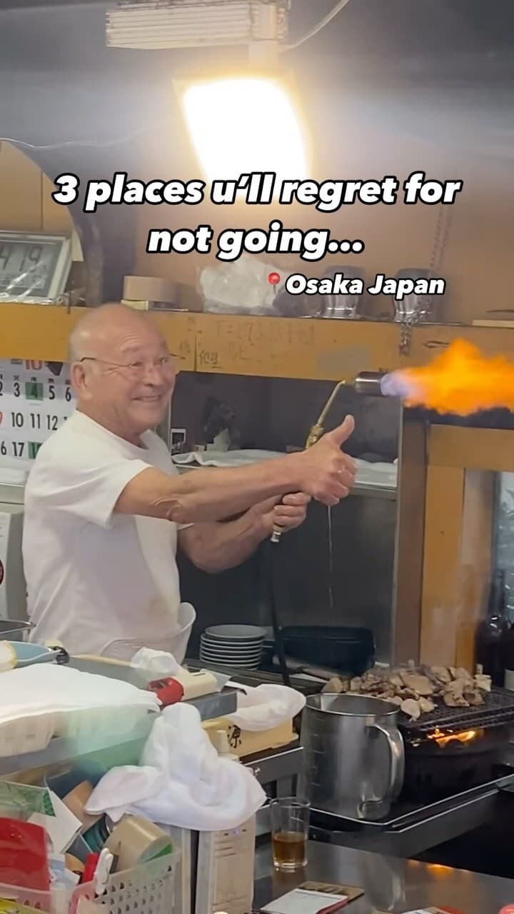 6 Restaurants in Osaka