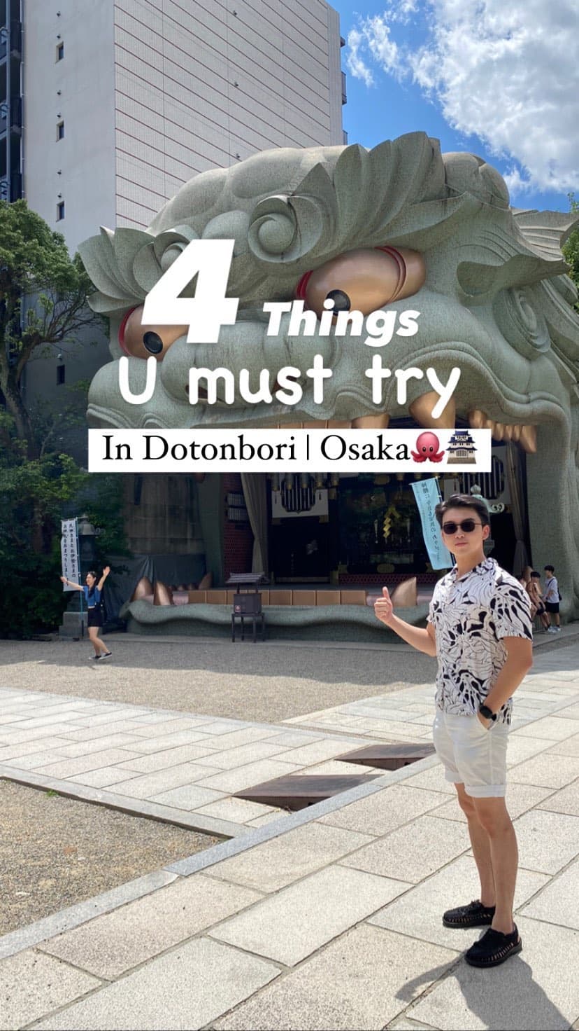 4 Attractions in Osaka
