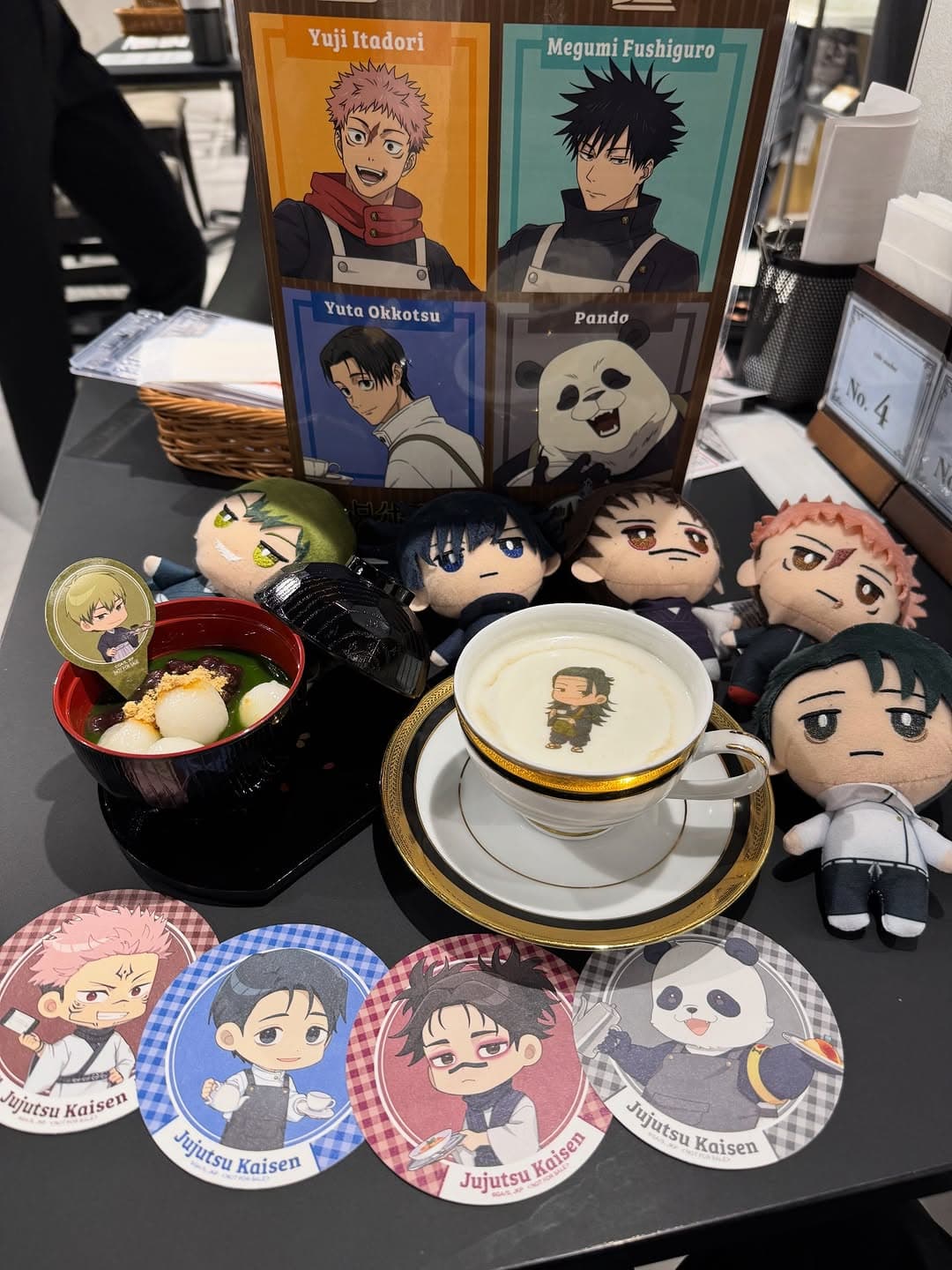 Jujutsu Kaisen Collaboration At Shibuya Modi Cafe