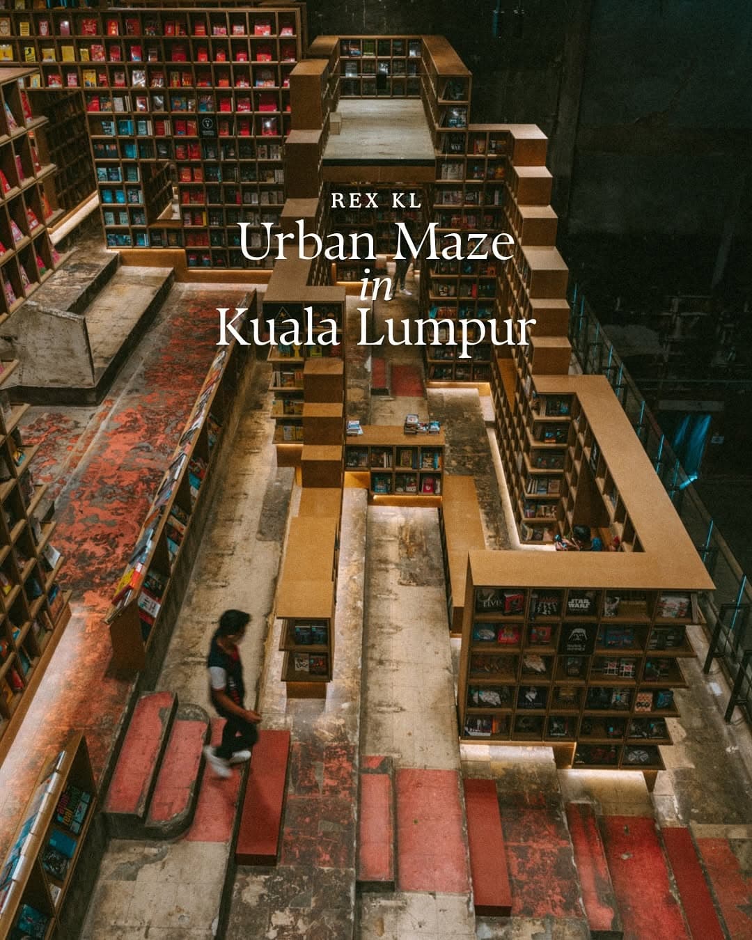 Explore KL's Creative Hubs: RexKL Book Maze