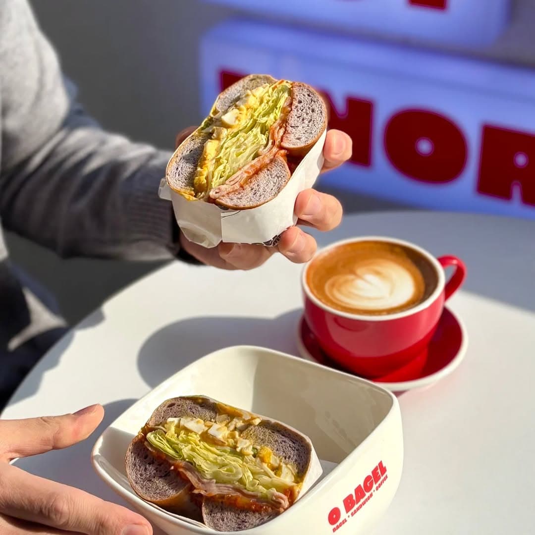 O Bagel House in Hapjeong-dong Serves Fresh Bagels
