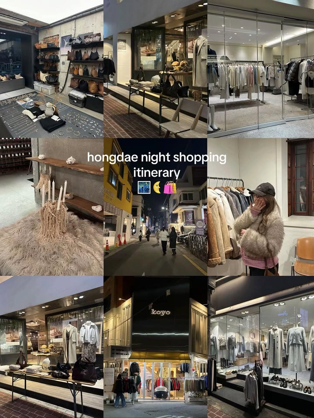 Hongdae Shopping and Services Near Hongik Station