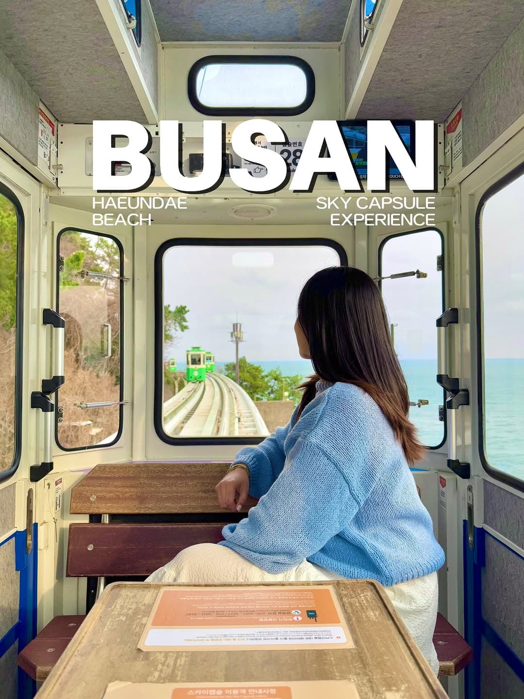 Busan Sky Capsule Itinerary and Travel Tips