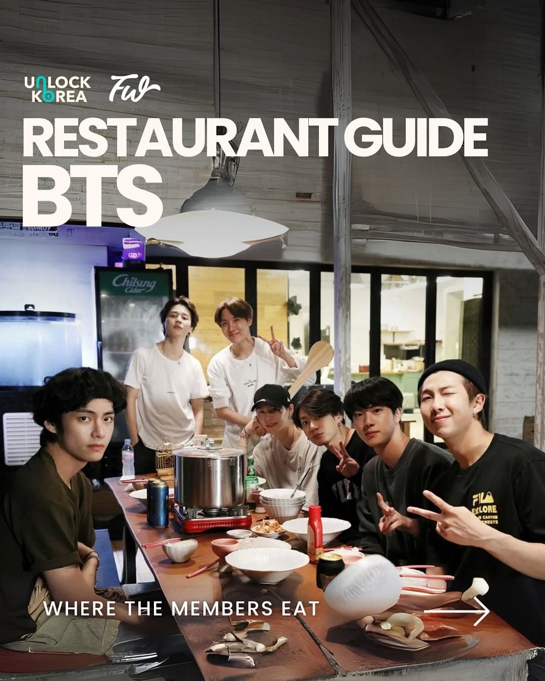 BTS's Favorite Restaurants Across Korea