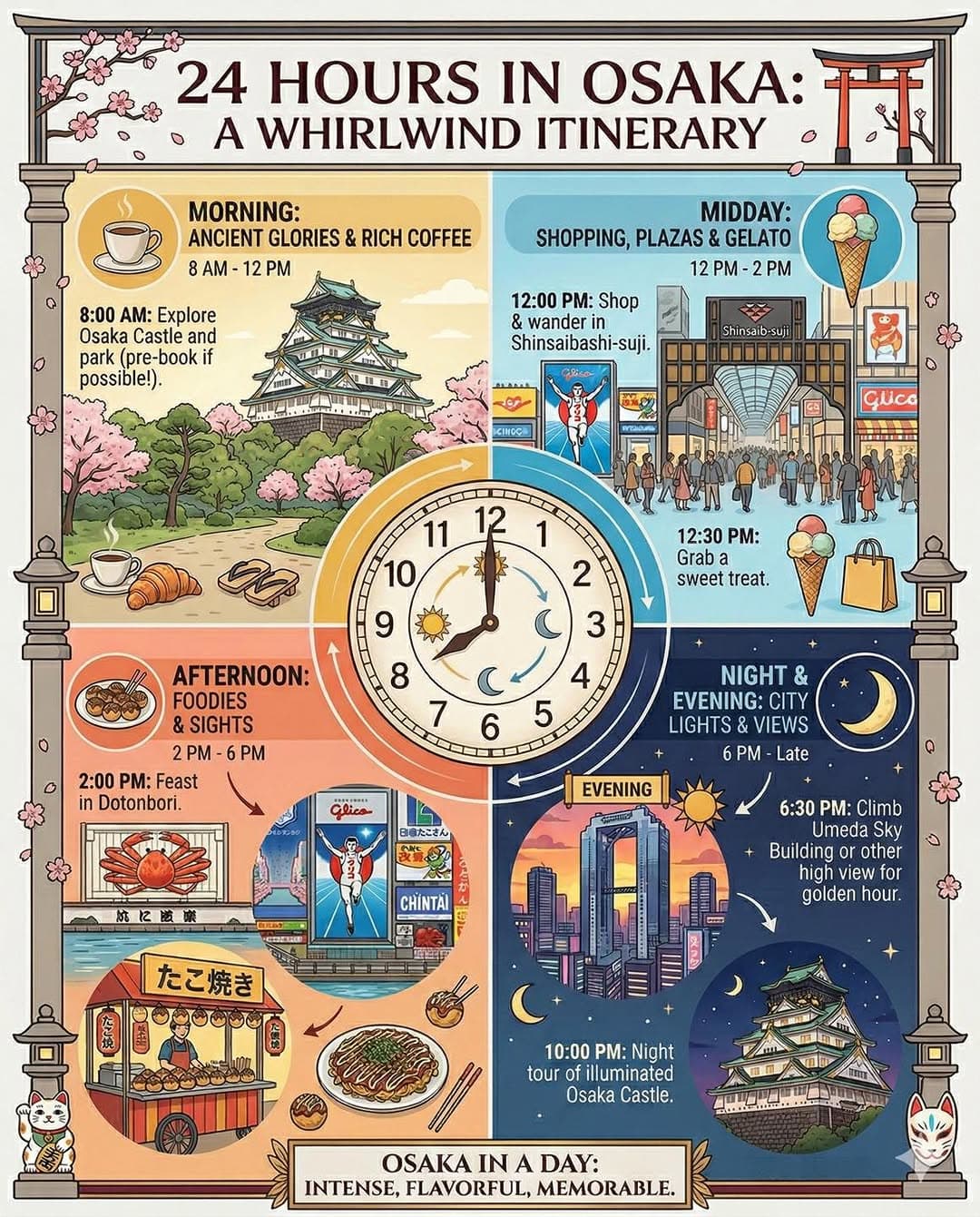 Osaka: A One-Day City Guide