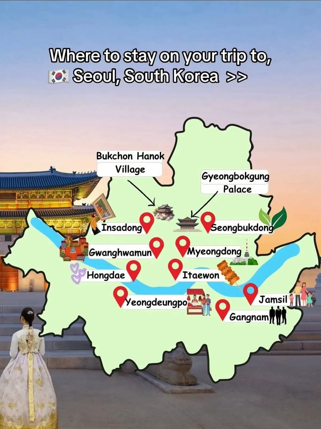 Seoul's Diverse Neighborhoods: Palaces to Trendy Districts