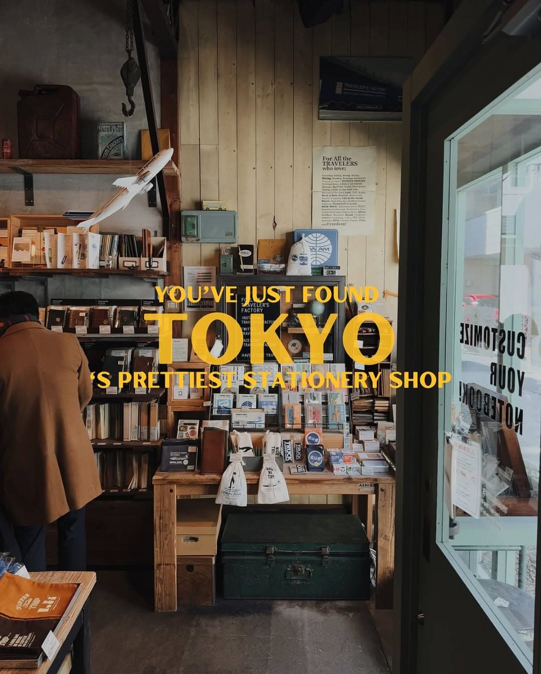Tokyo's Traveler's Factory Stationery Shops