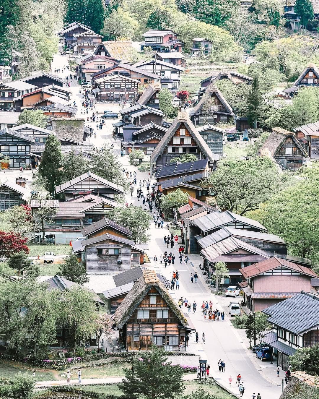Fairytale Villages: Shirakawa-go and Shiroyama Tenshukaku