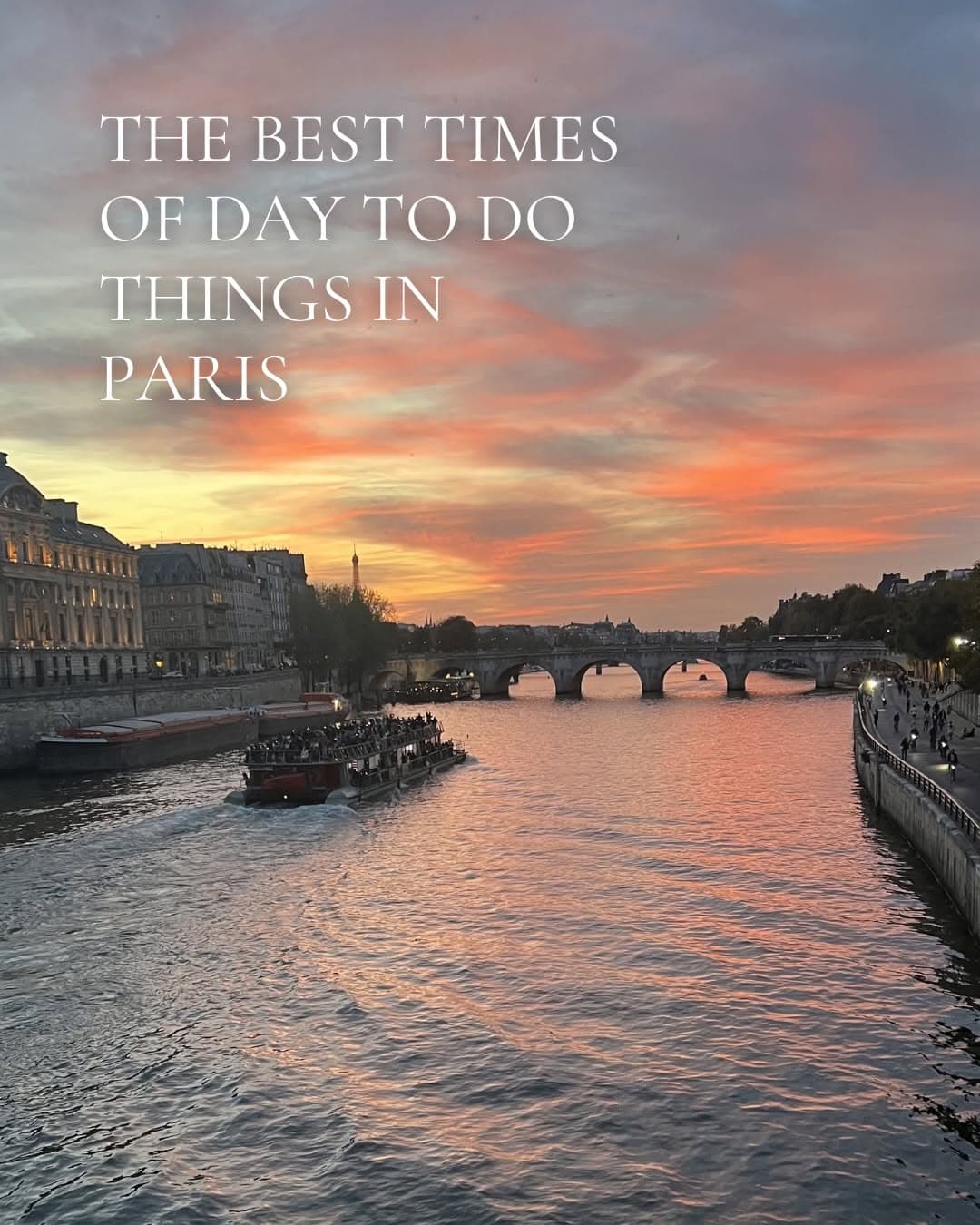Parisian Places: Finding Calm Through Timing