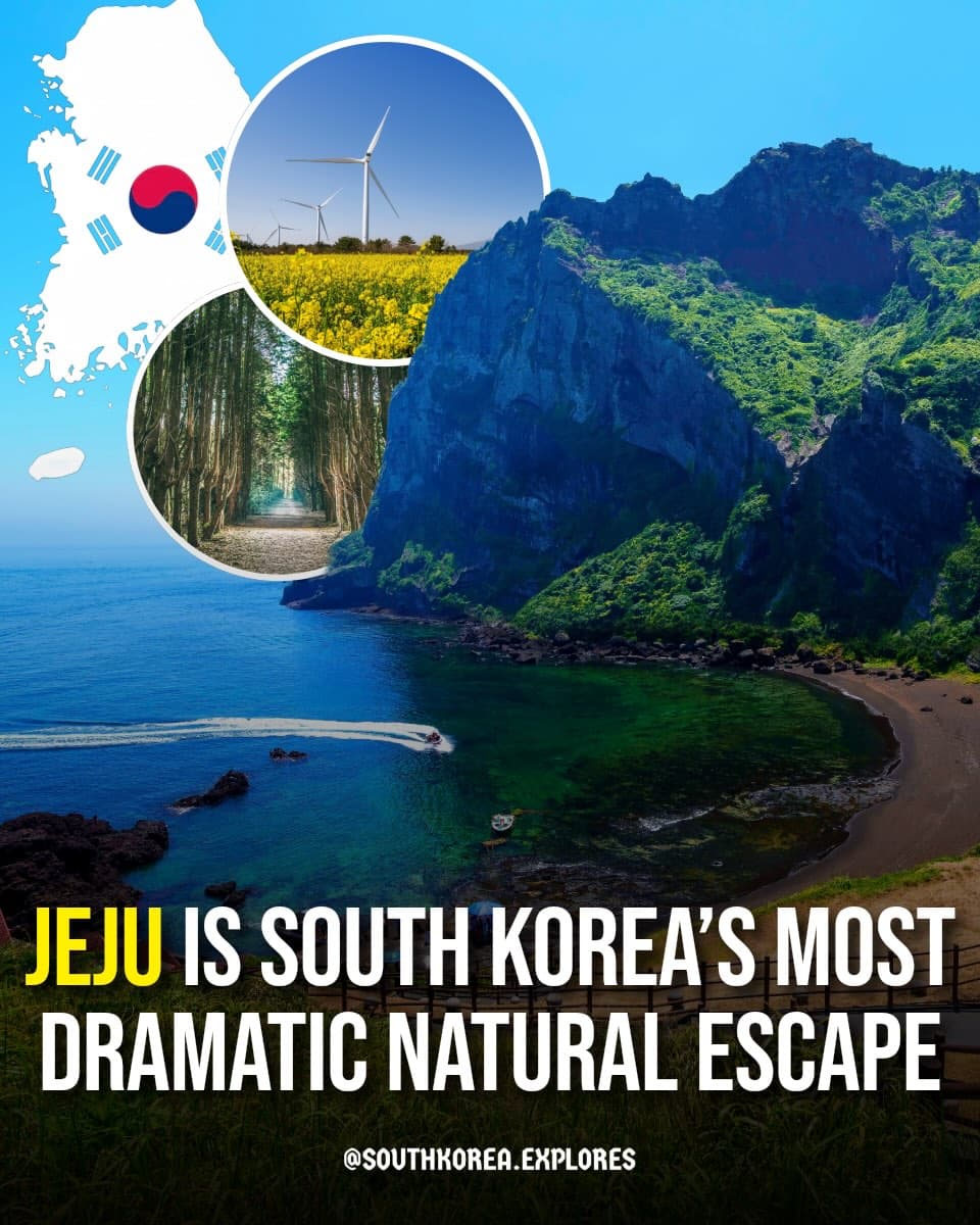 Jeju's Volcanic Wonders: Waterfalls, Sunrise Peak, Hallasan