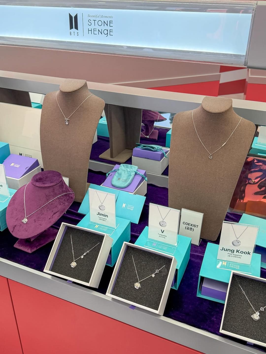 Seongsu Pop-Up Store for BTS Birthstone Necklace