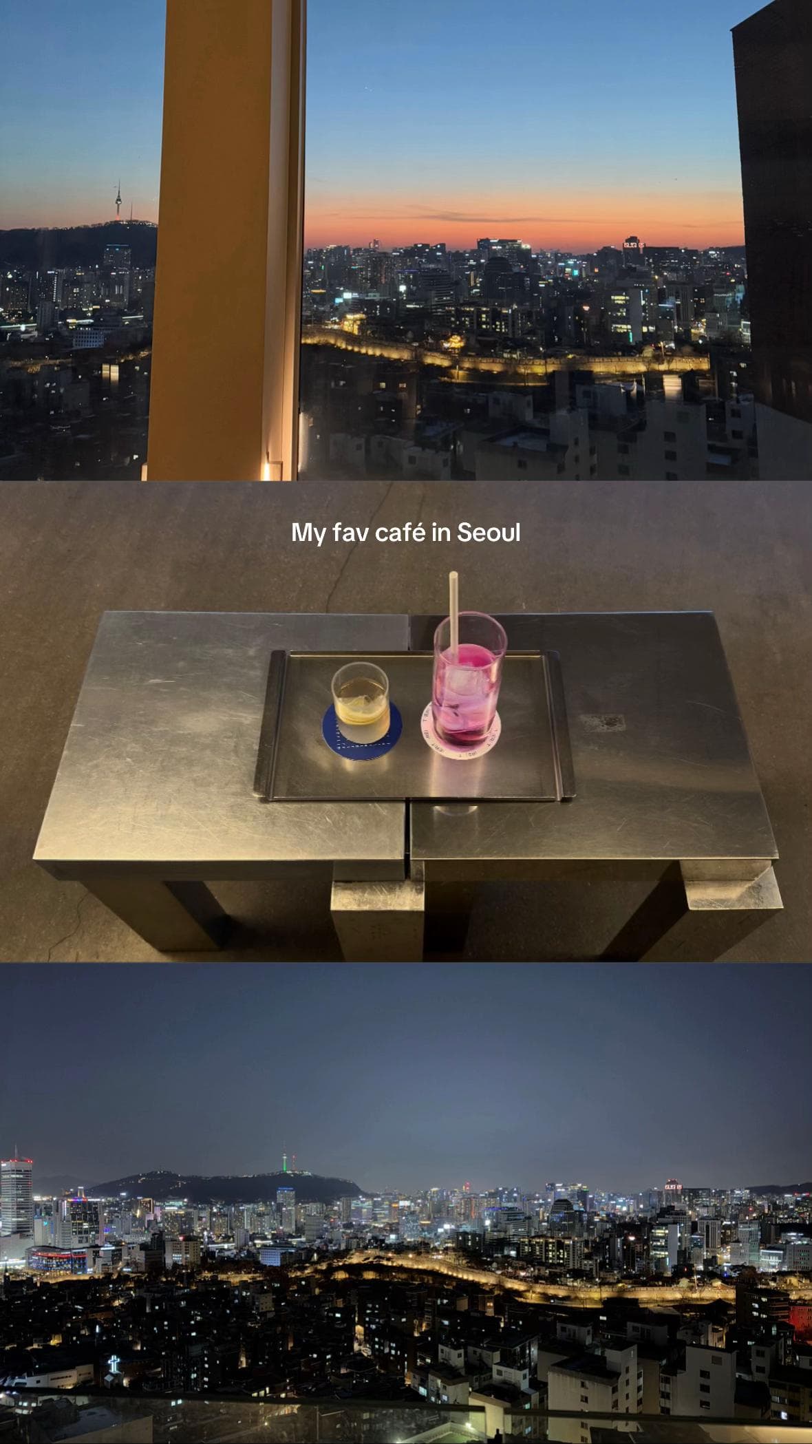 Seoul Tower's Relaxing Views and Music