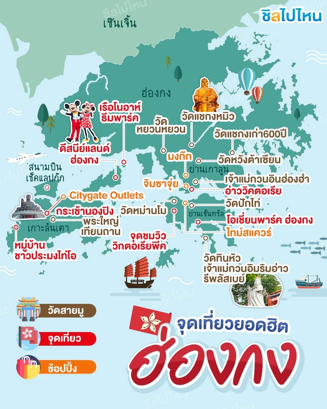 Hong Kong's Top Attractions: Views, Temples, Shopping