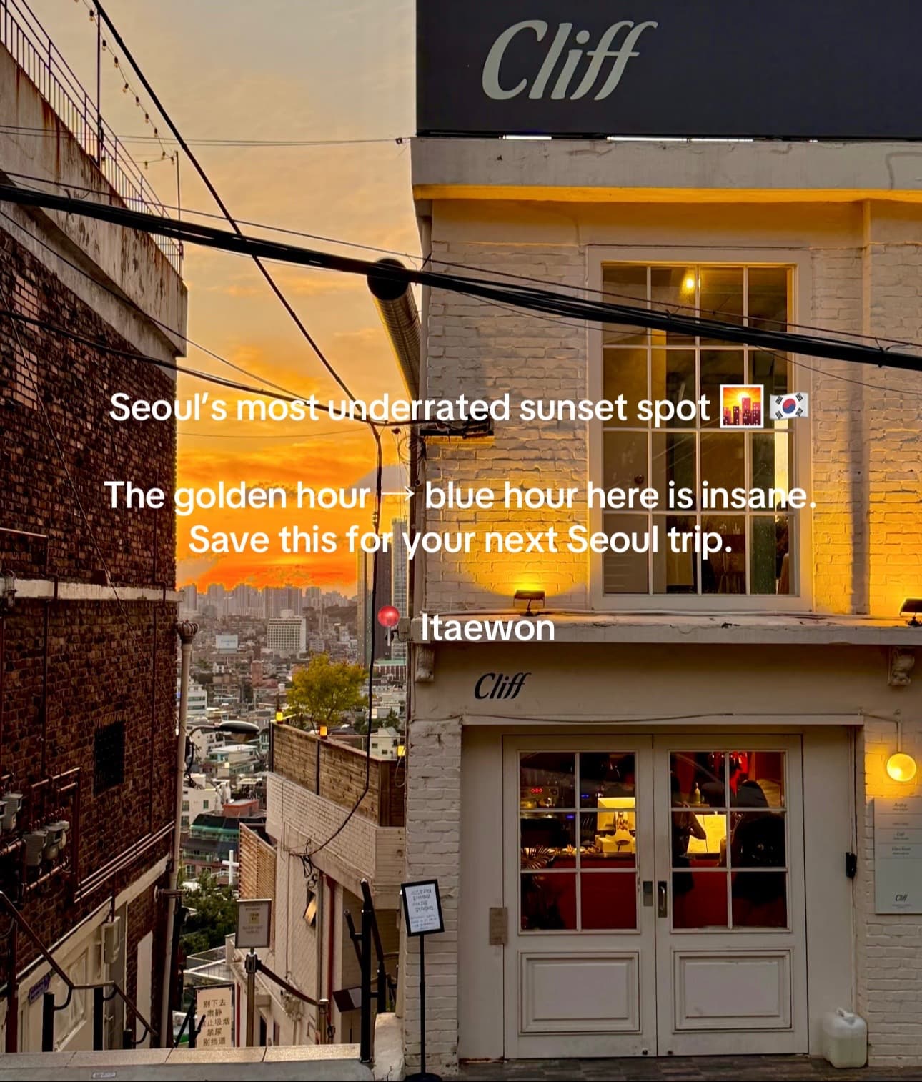 Seoul's Itaewon for Underrated Golden Hour Views