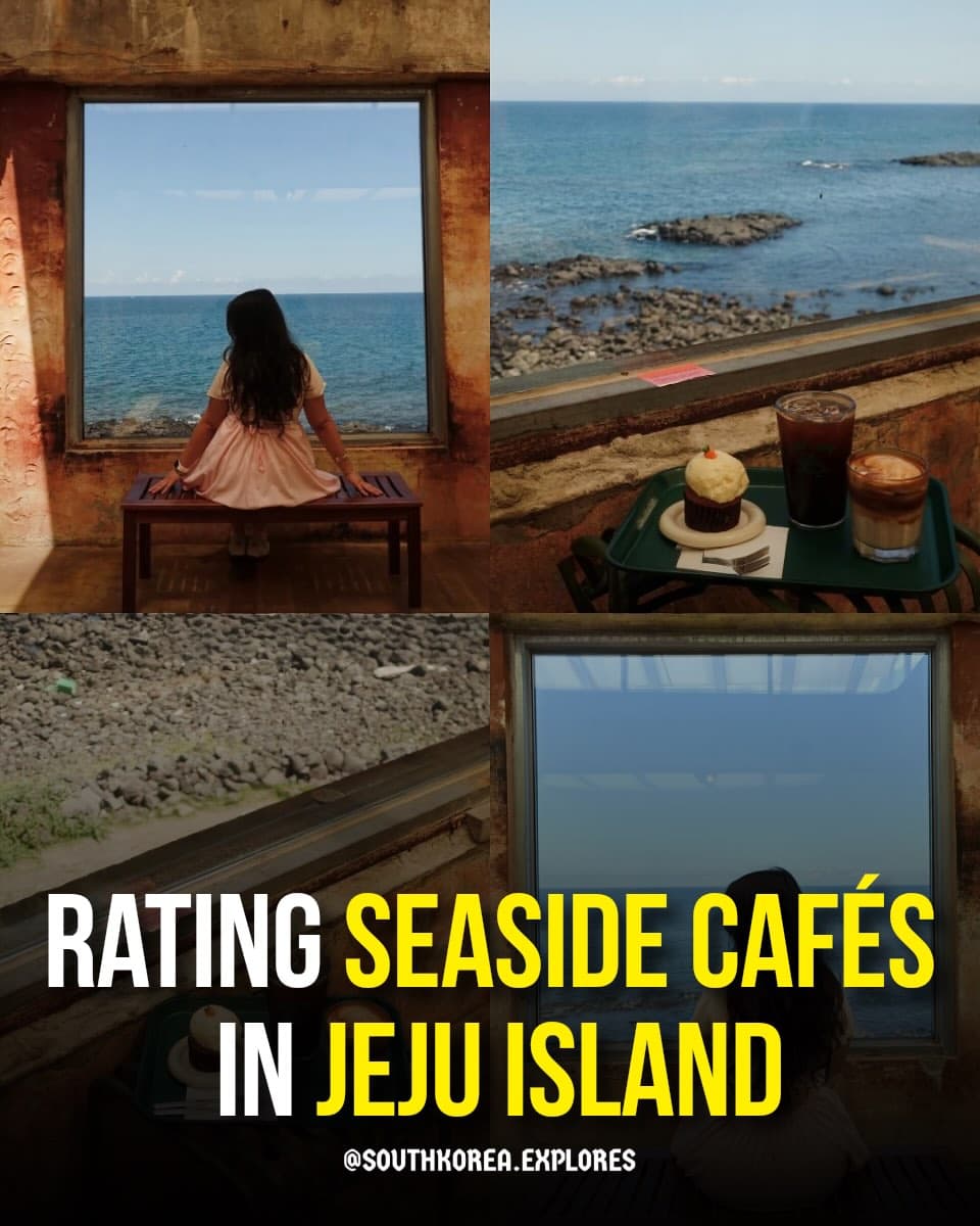 Jeju Island's Beautiful Seaside Cafes