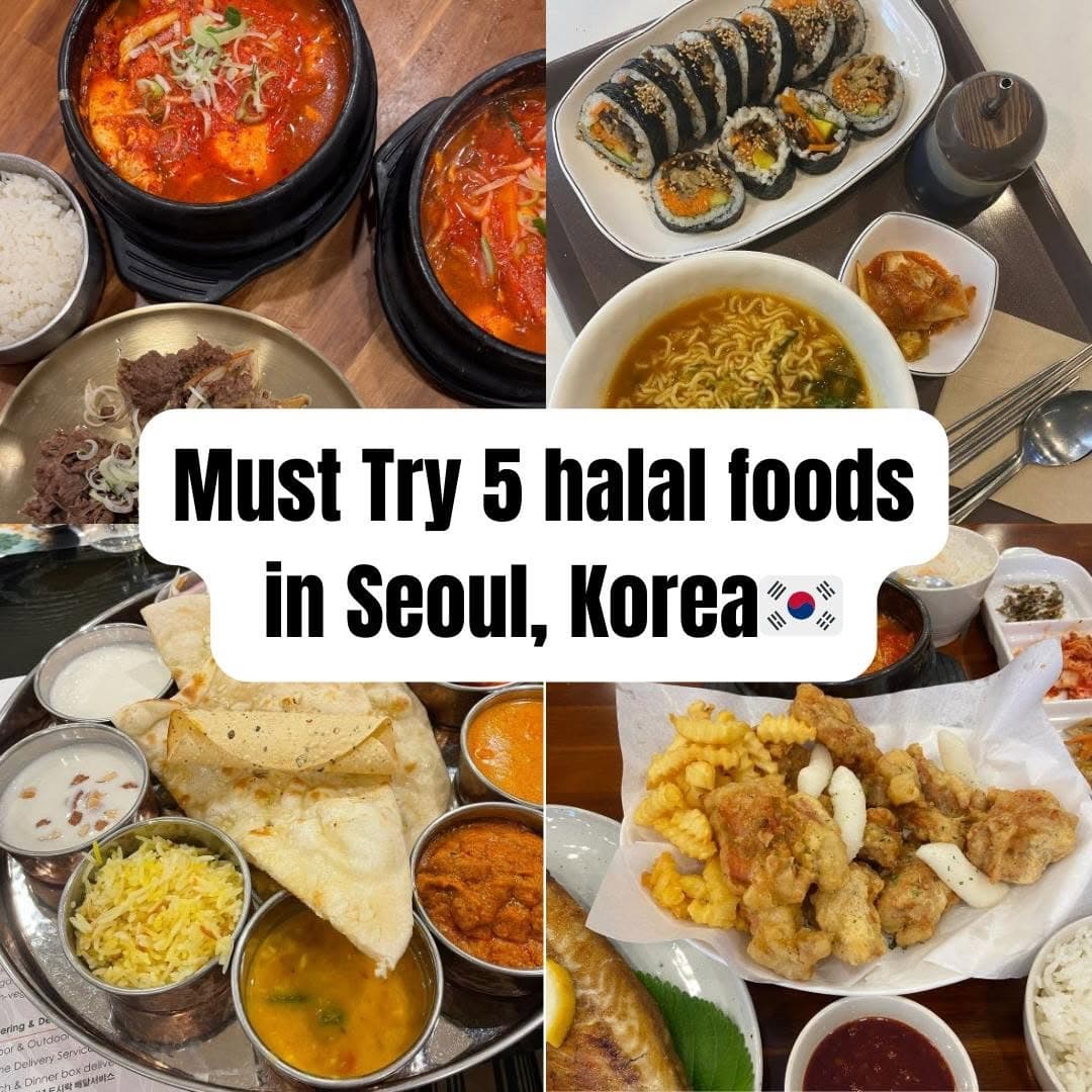 Top Halal Dining Spots in Seoul, Korea