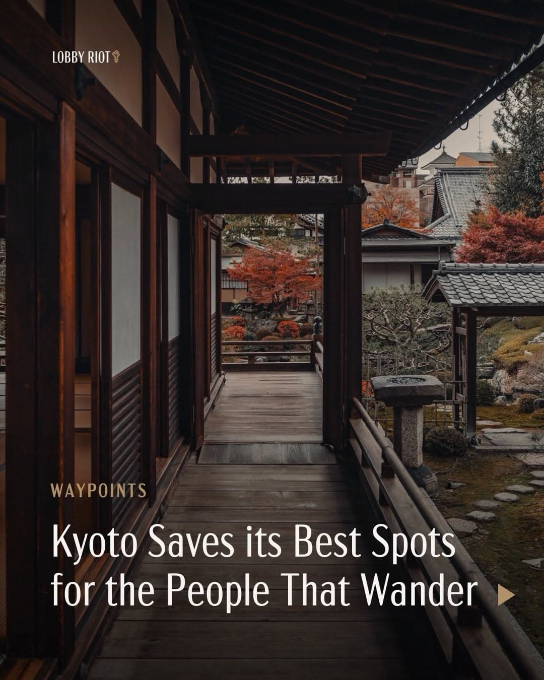 Kyoto's Hidden Gems: Places That Retain Original Purpose