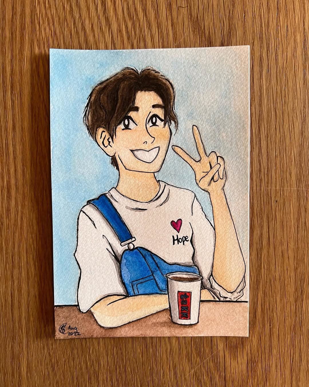 Korean Cafes Feature Art by BTS Fans