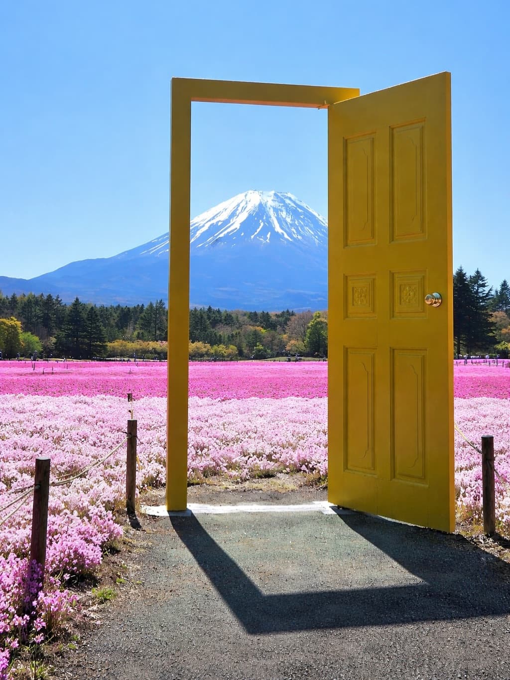 Fuji Shibazakura Festival with Mt. Fuji Views