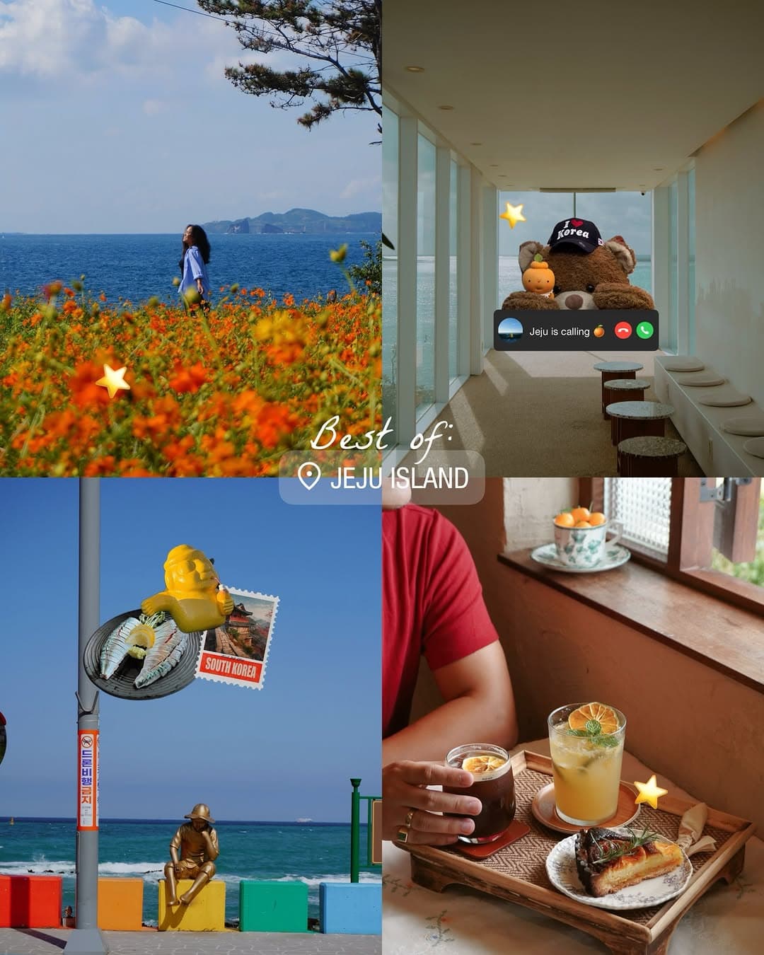 Jeju Island's Must-See Cafes, Beaches, and Viewpoints