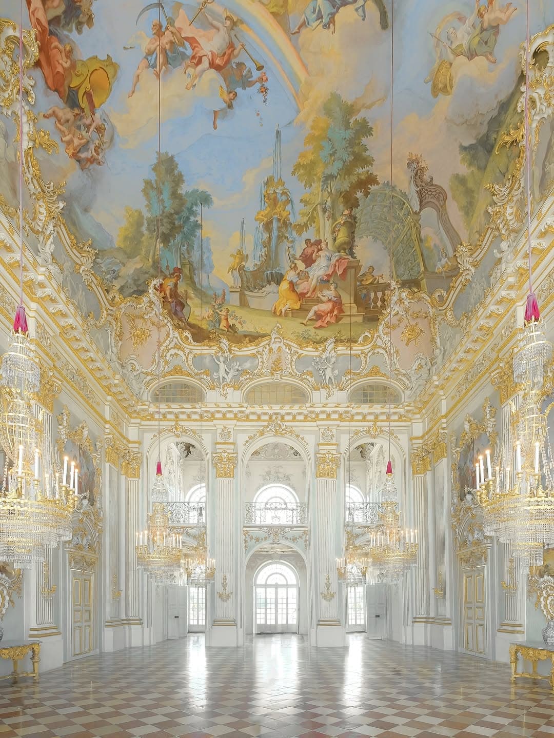 Nymphenburg Palace's Ceremonial Rococo Hall