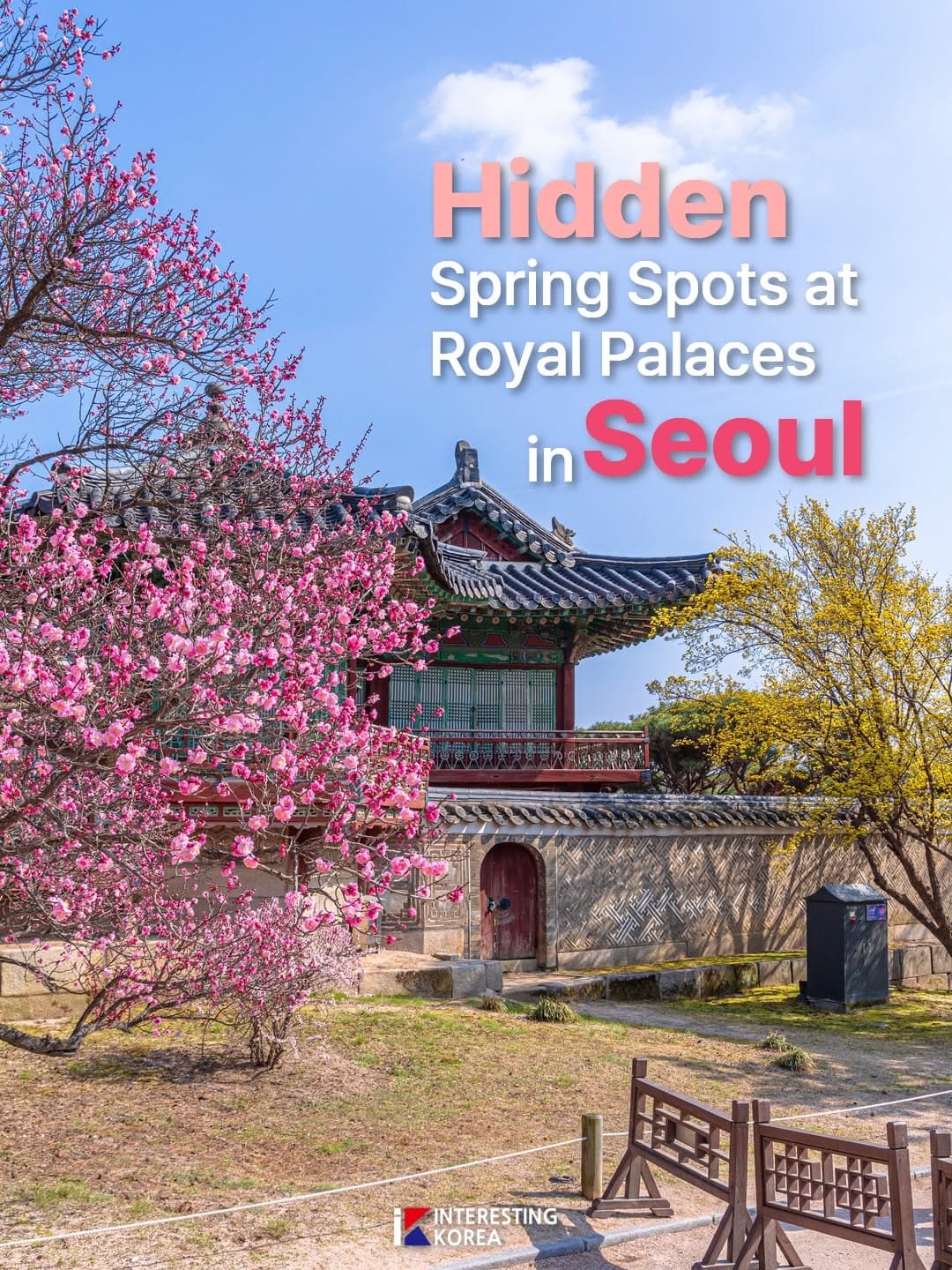 Seoul Royal Palaces Bursting With Spring Blossoms