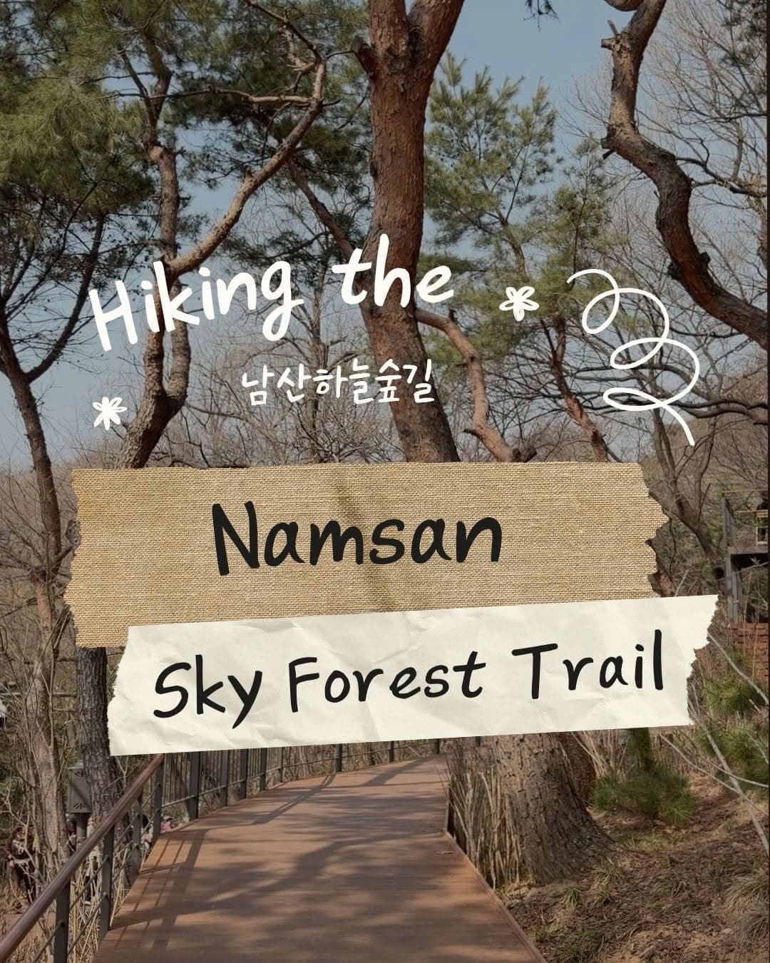 N Seoul Tower and Namsan Nature Trails