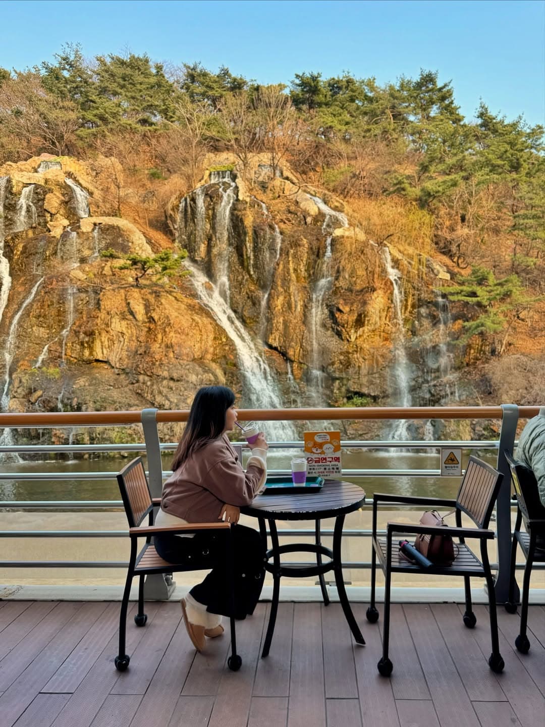 Viral Waterfall Cafe With Indoor And Outdoor Views