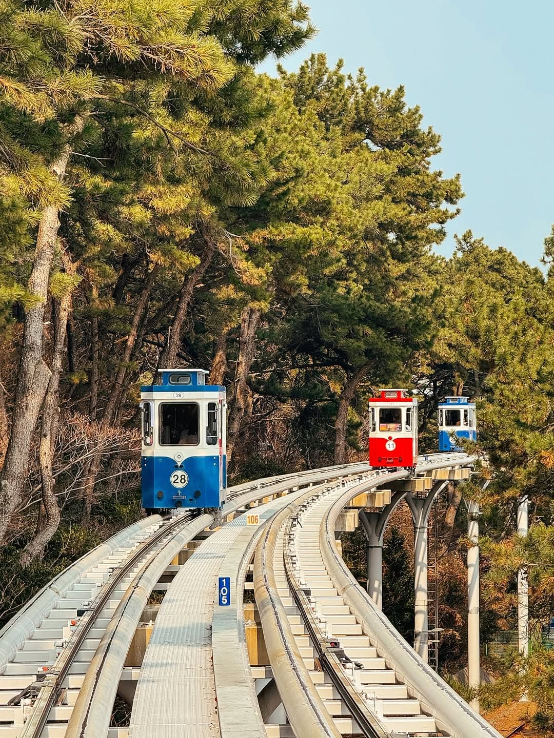 Busan's Coastal Charm: Beaches, Sky Views, and Train Rides