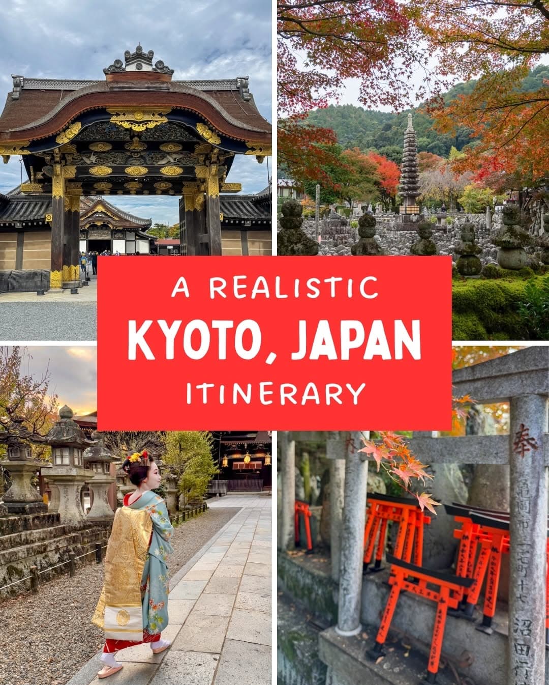 Kyoto Itinerary: Temples, Markets, and Geisha Districts