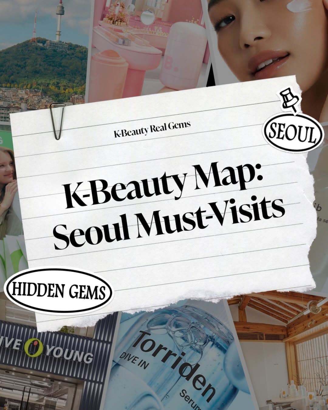 Seoul K-Beauty Shopping Map