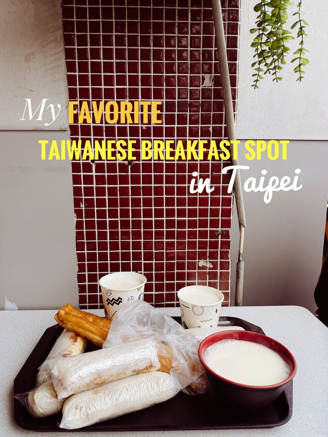 Taipei's Favorite Soy Milk Spots
