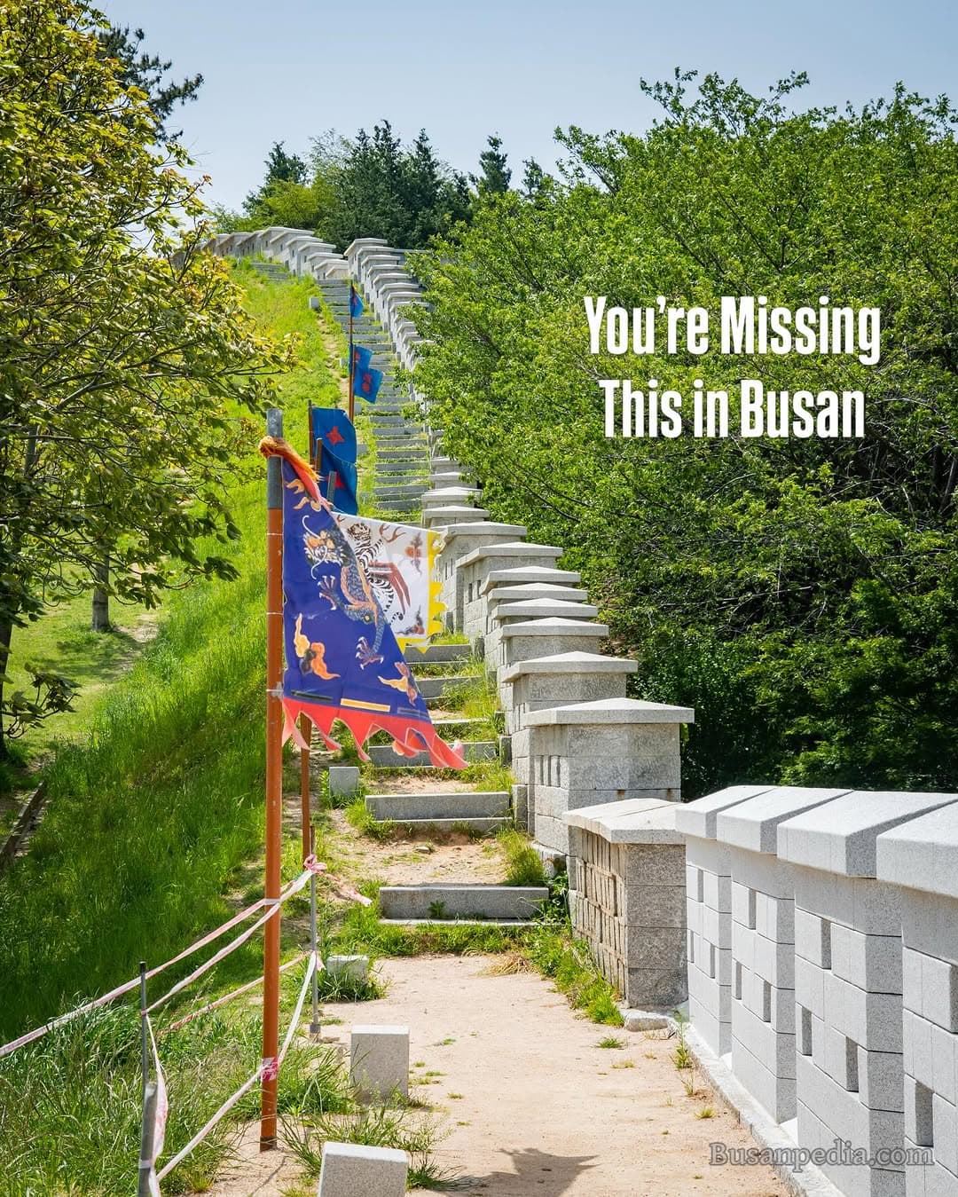 Fortress Site and BTS Mural in Busan