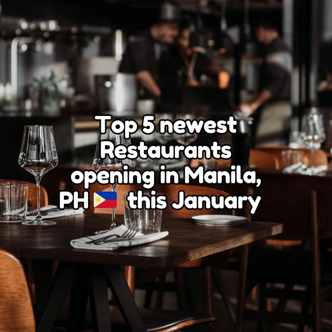 Manila Restaurants Offer Diverse Culinary Experiences