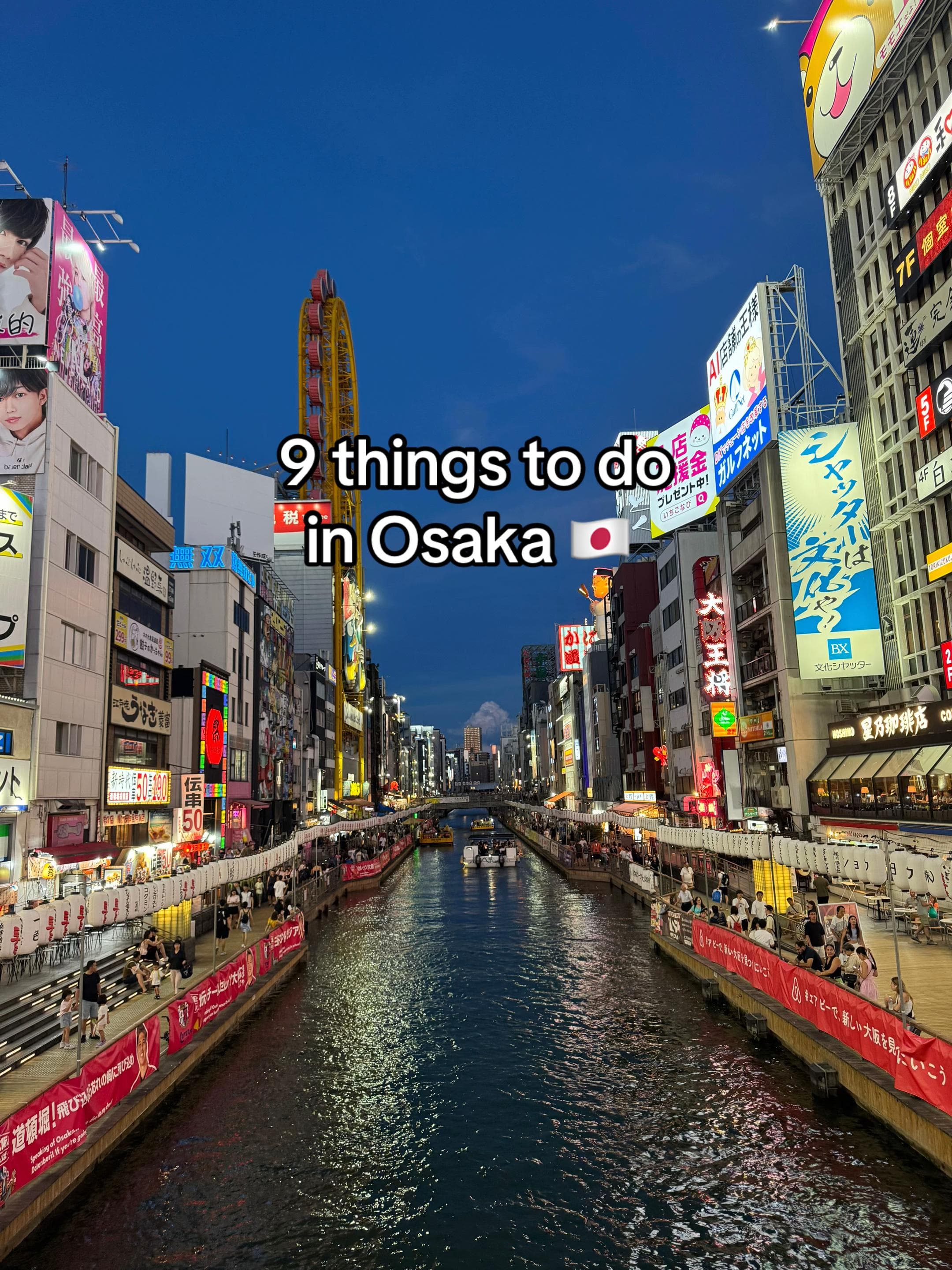 Must-See Attractions in Osaka
