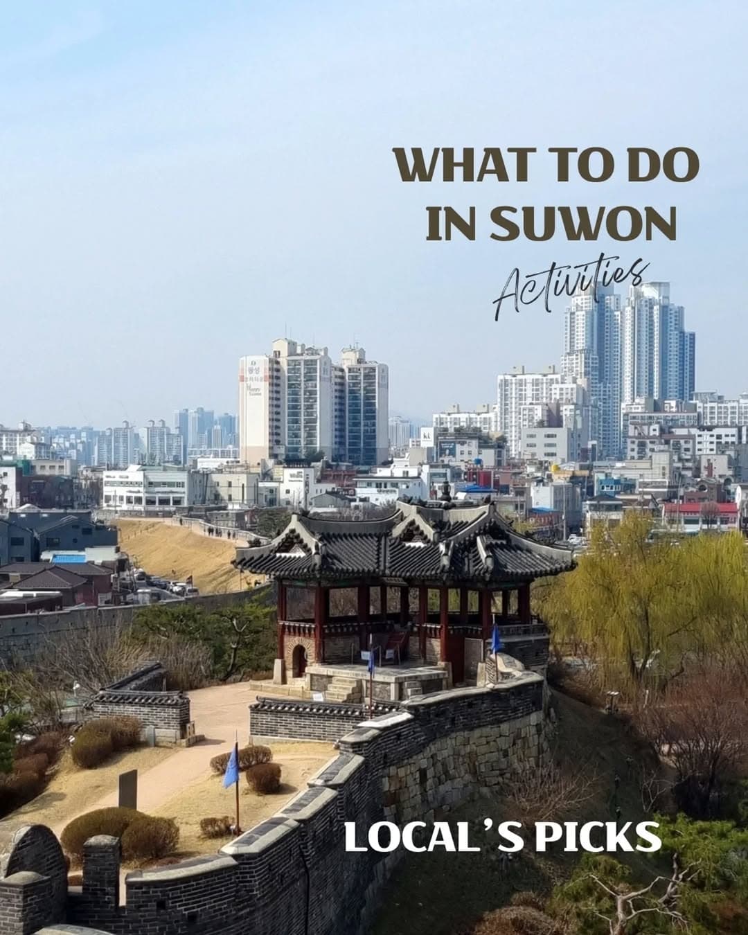 Explore Suwon: Fortress, K-Drama Spots, and More
