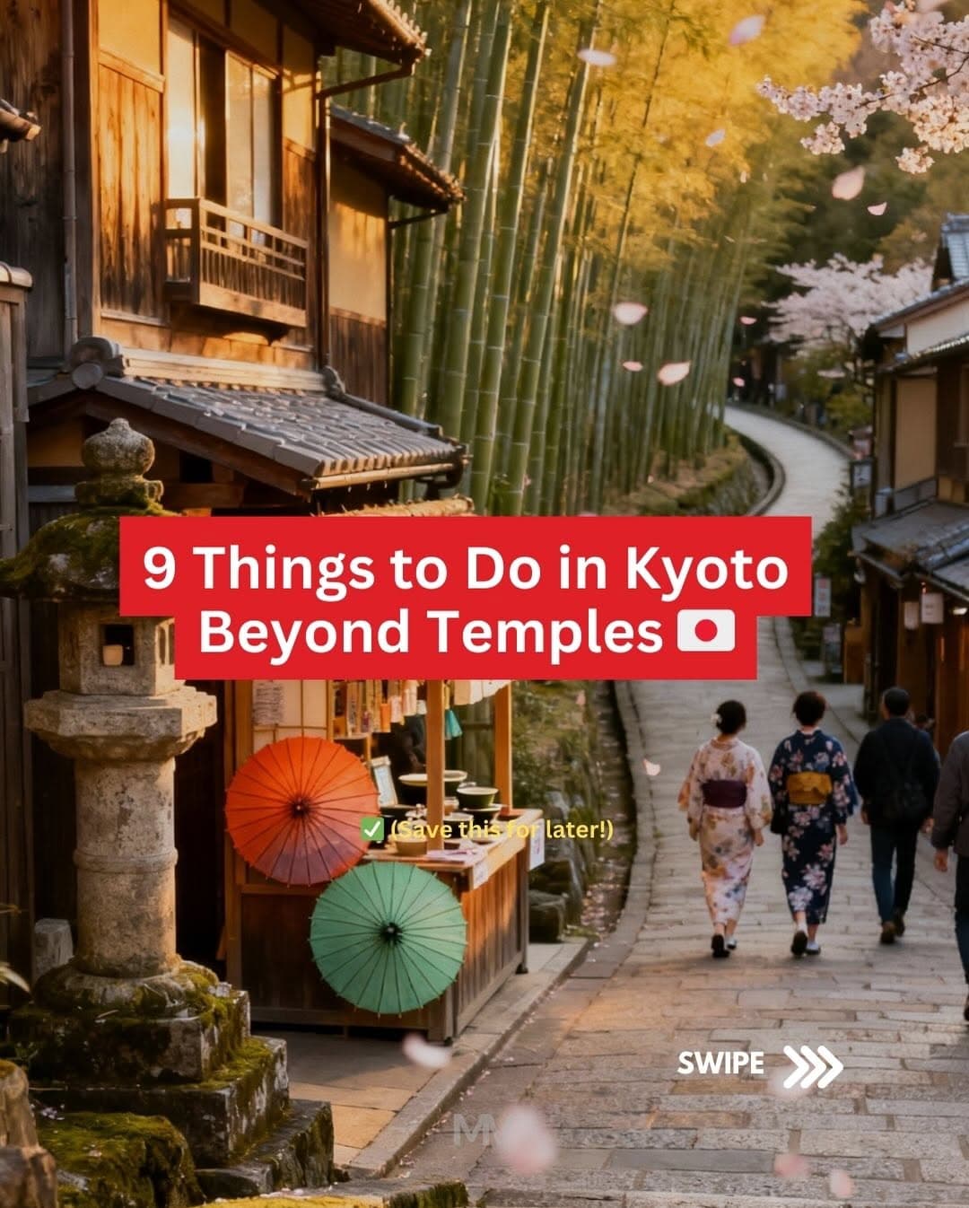 Kyoto's Unique Non-Temple Experiences