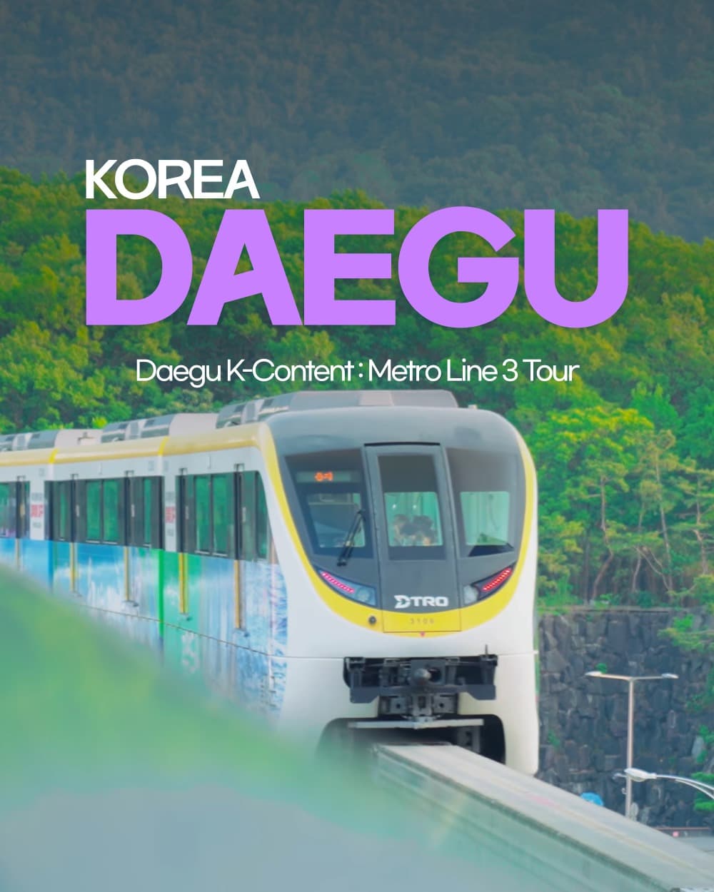 Daegu Metro Line 3 BTS Hometown Tour