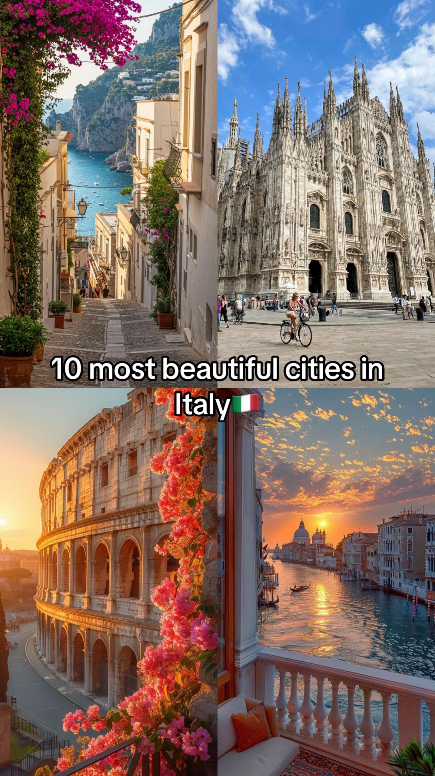 Italian Cities and Landmarks