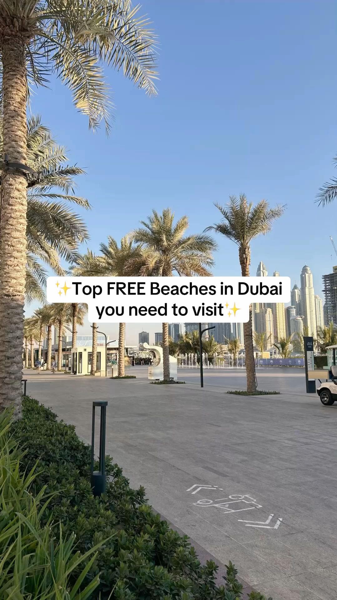 Dubai's Free Beaches Offer Perfect Beach Days