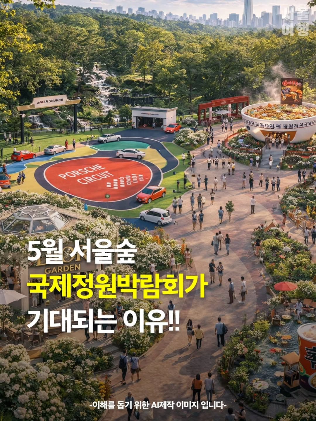 Seoul Forest Garden Festival Features Brand Gardens