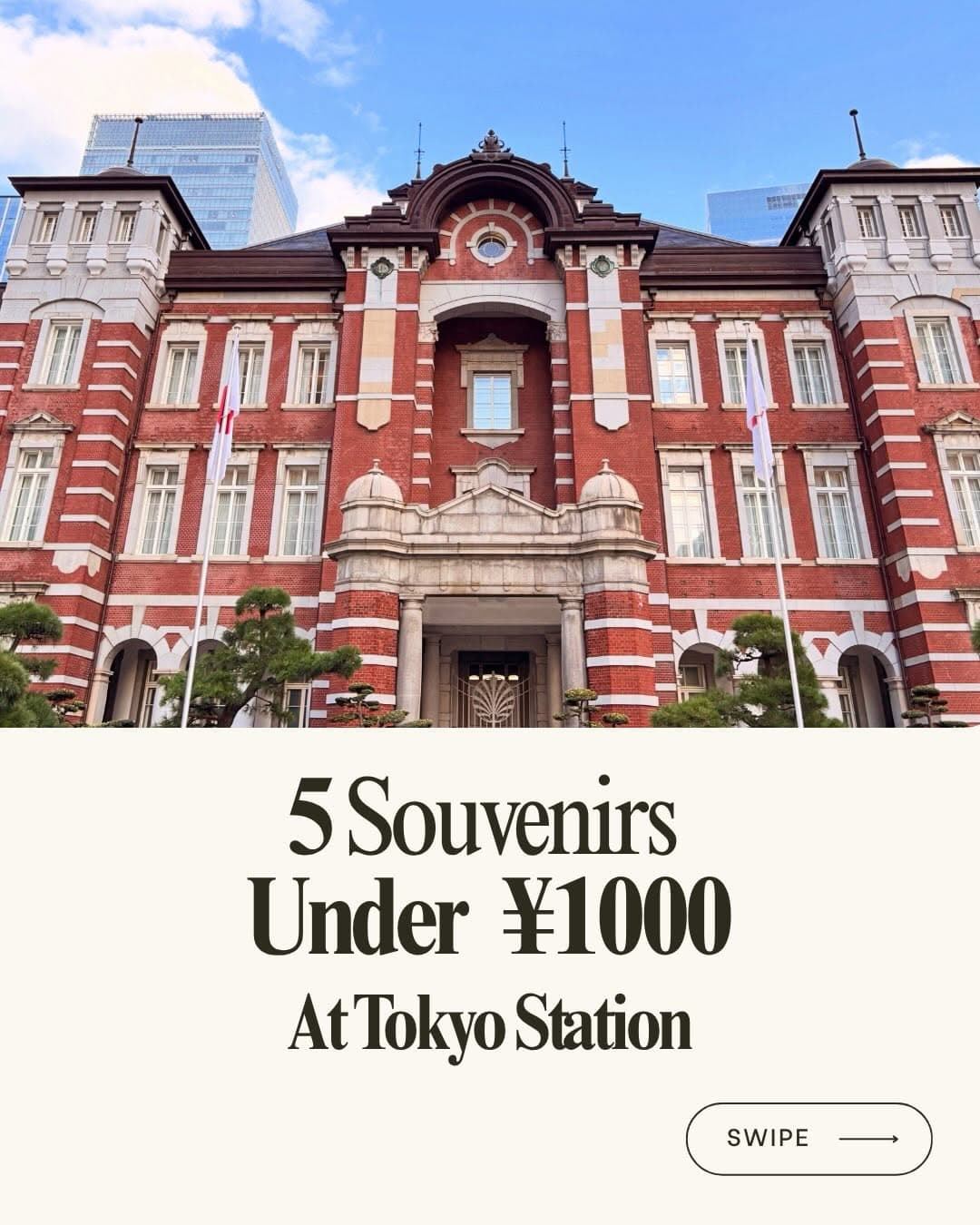 Affordable Tokyo Station Souvenirs Under ¥1000