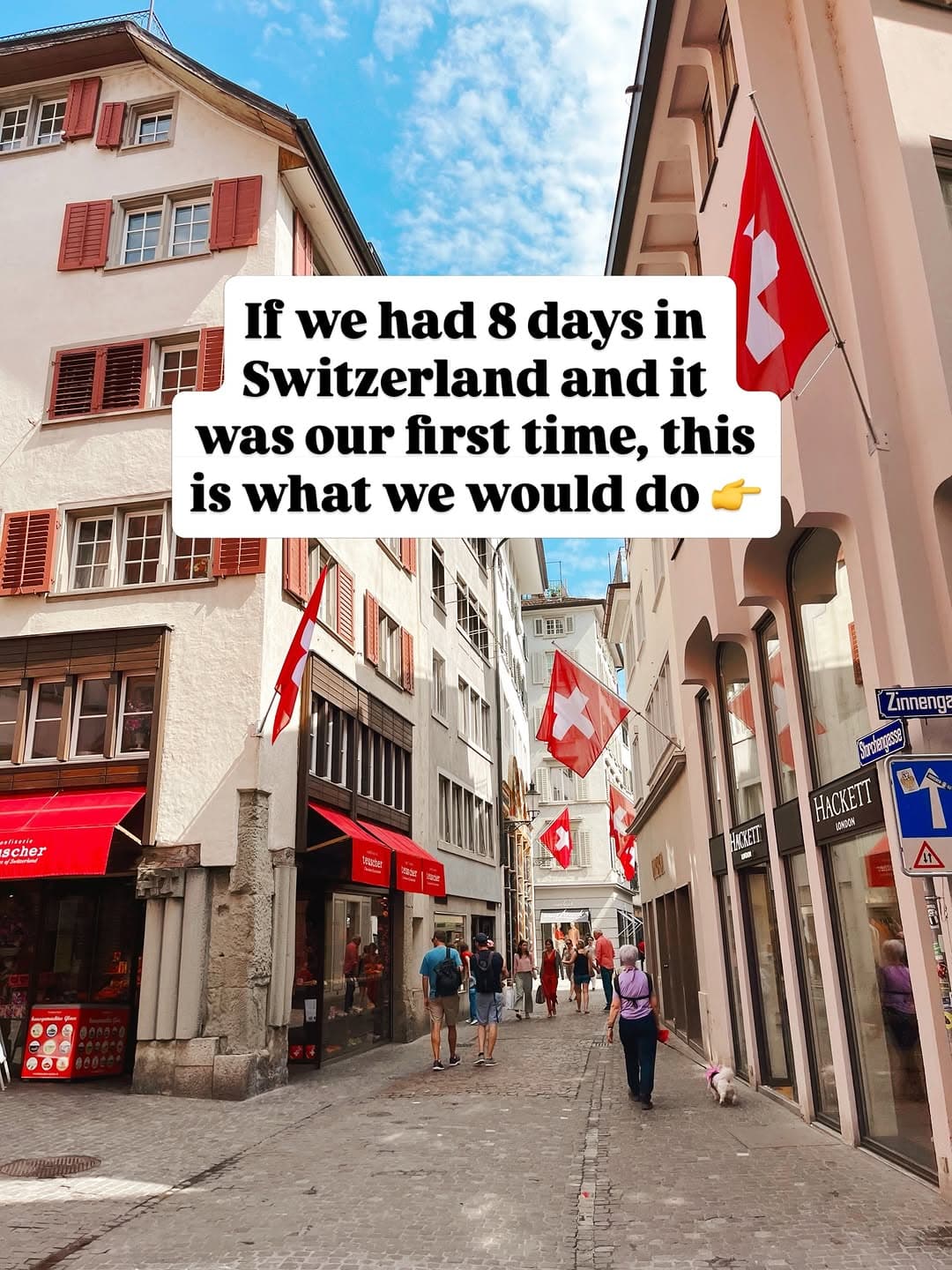 Iconic Swiss Mountains, Lakes, and Cities Itinerary