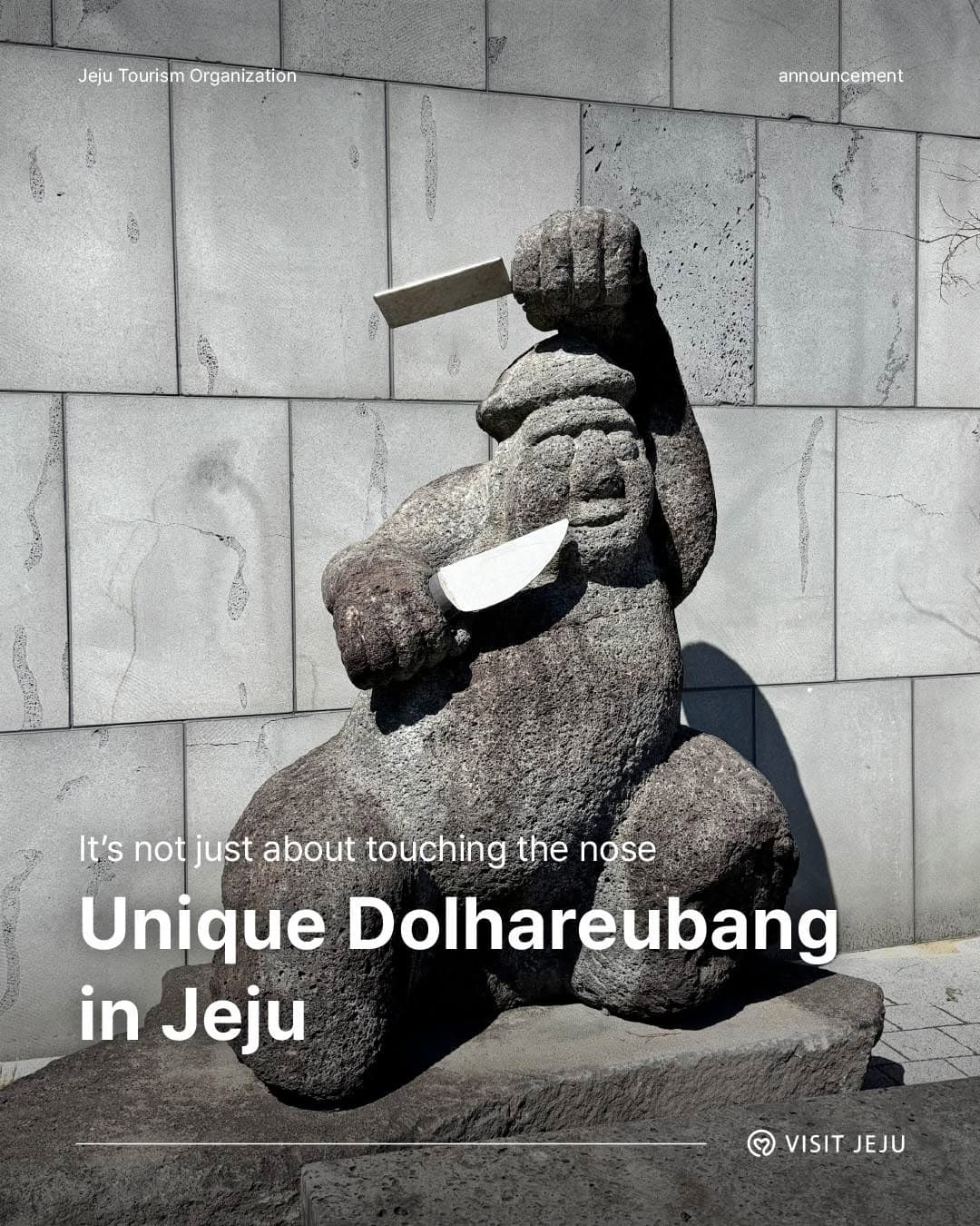 Jeju's Dolhareubang Statues Found in Unique Spots