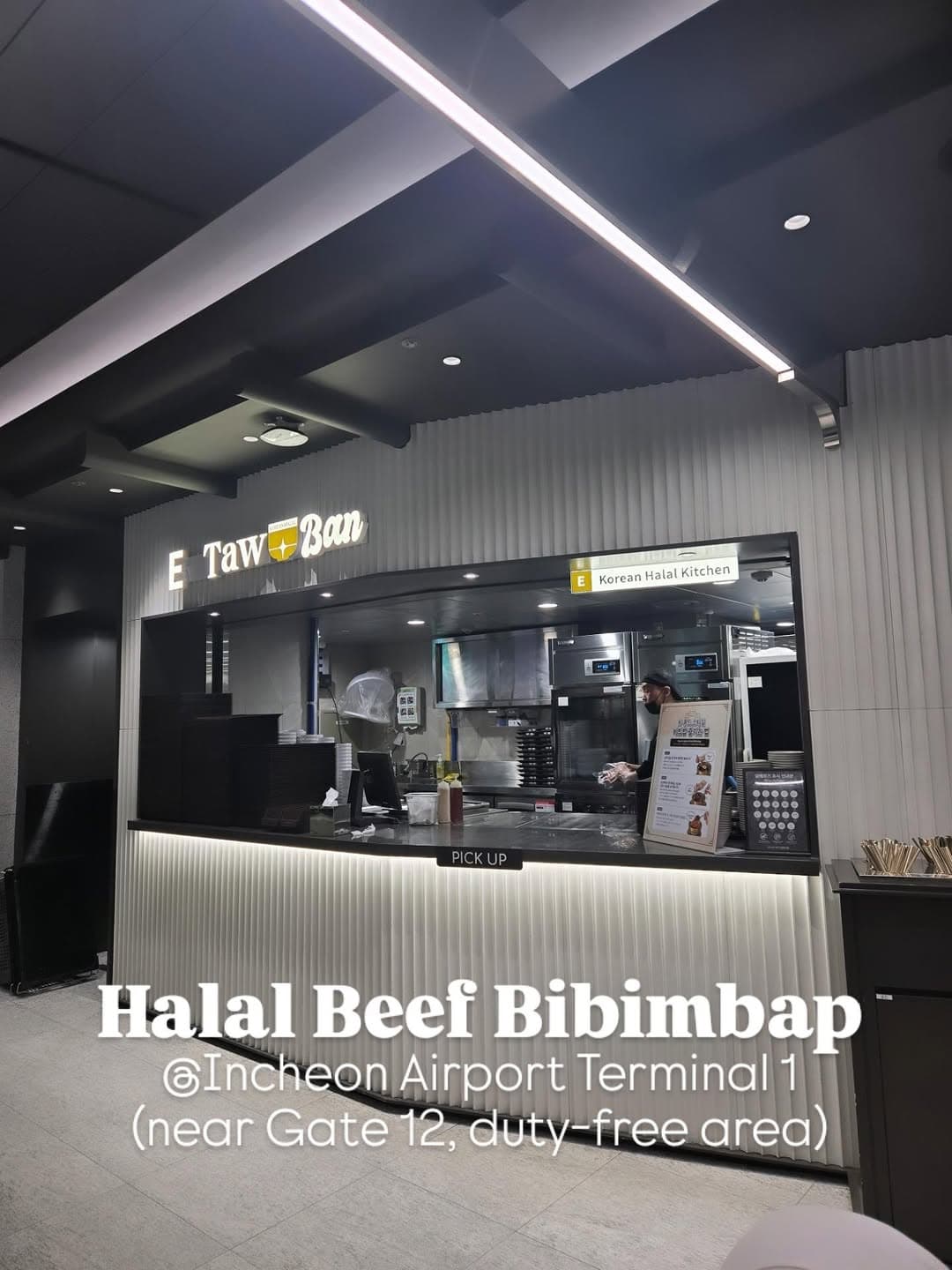 Halal Food Available At Incheon International Airport