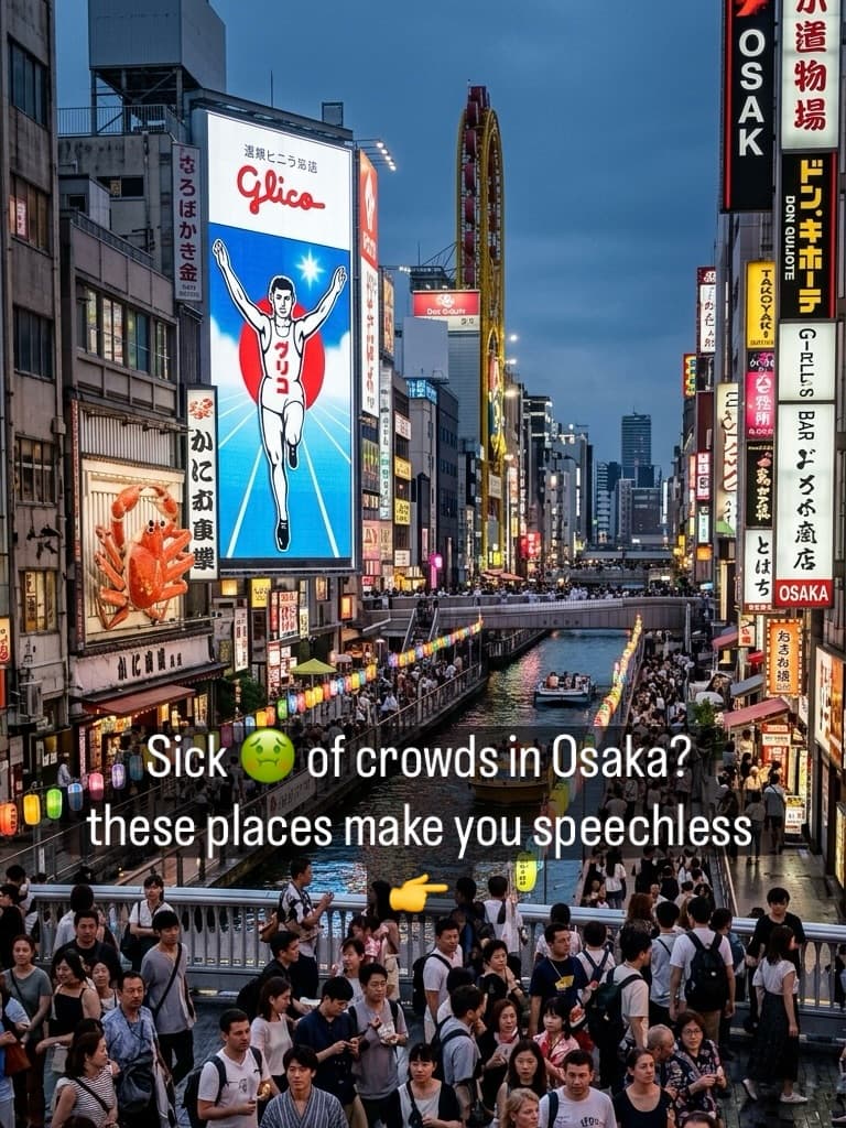 Discover Osaka's Hidden Gems Beyond Tourist Hotspots