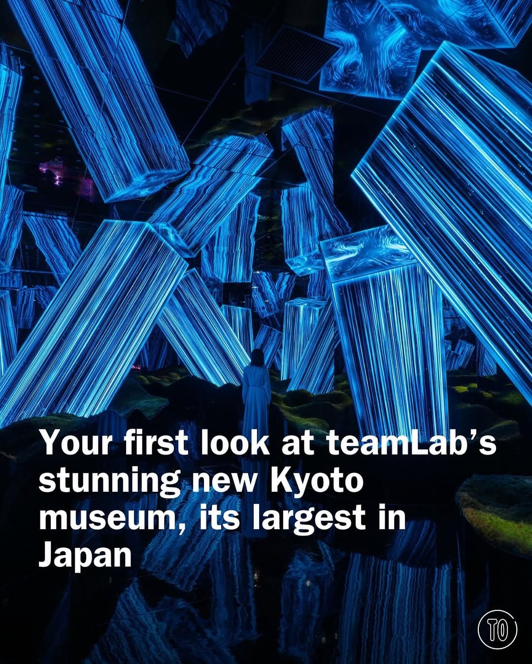 TeamLab Biovortex Kyoto Opens Near Station