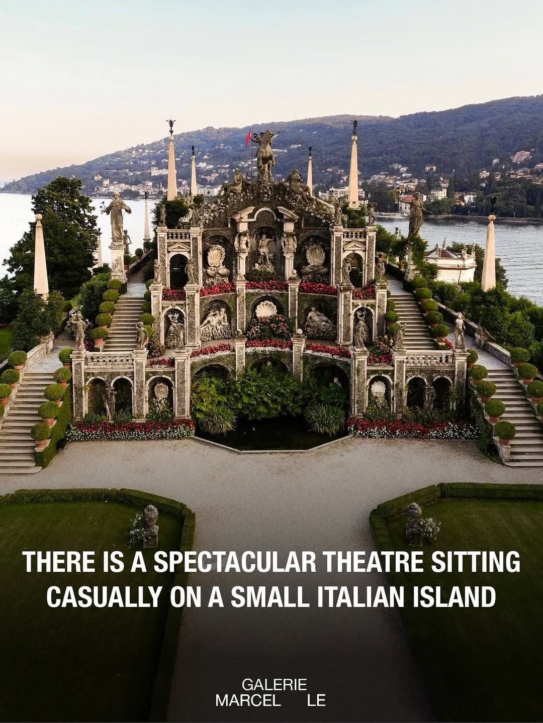Isola Bella's Italian Baroque Gardens and Monument