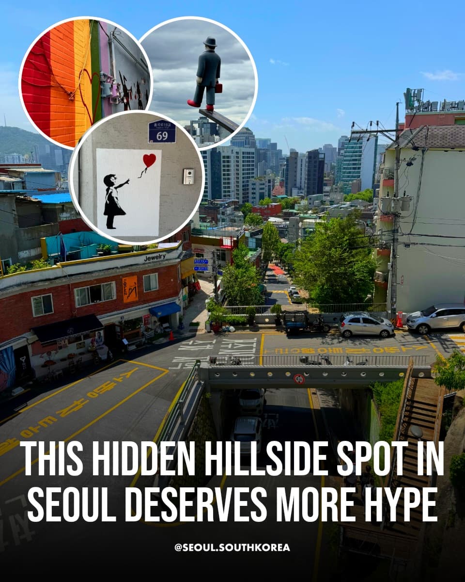 Seoul's Colorful Murals And Hillside Views