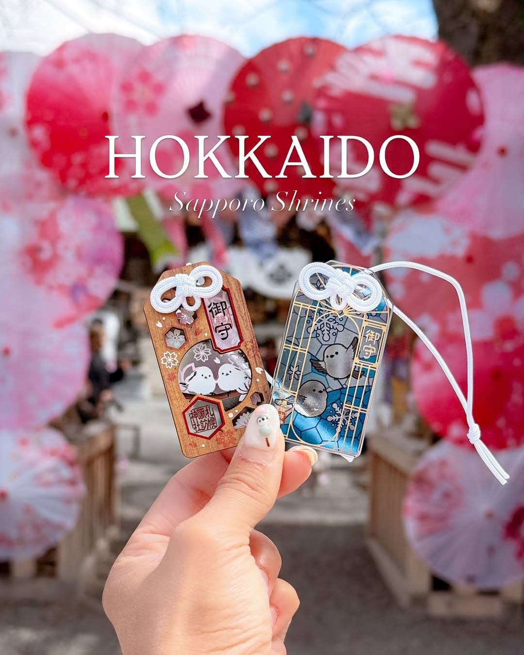 Sapporo Shrines: Hanachozu and Cherry Blossoms